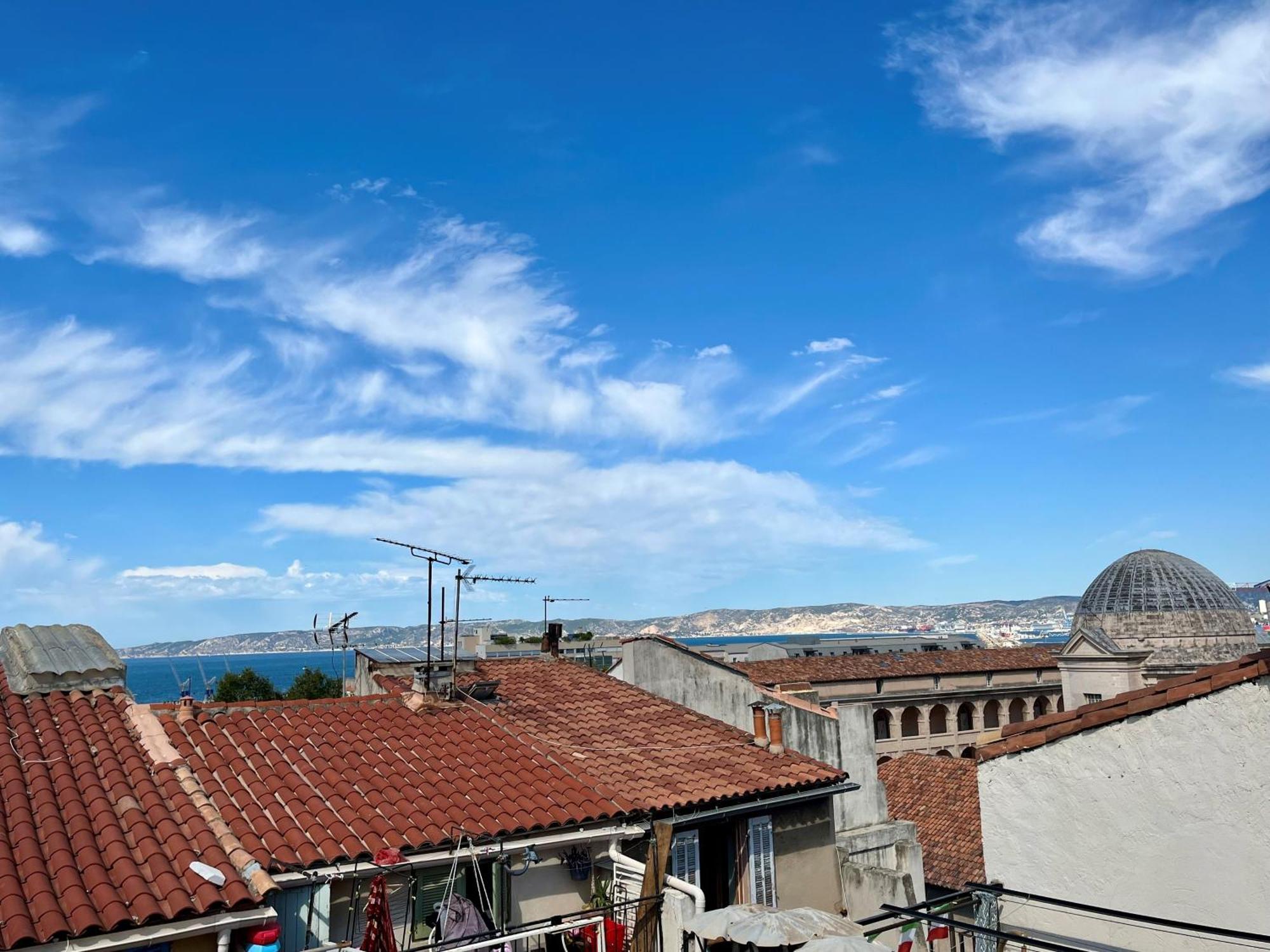 Le Panier - Joli Duplex Centre Ville Historique Avec Grande Terrasse Et Balneo Proche Vieux Port Marseille Exteriér fotografie